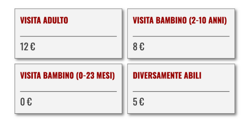 Prezzi Arca dei Camaleonti